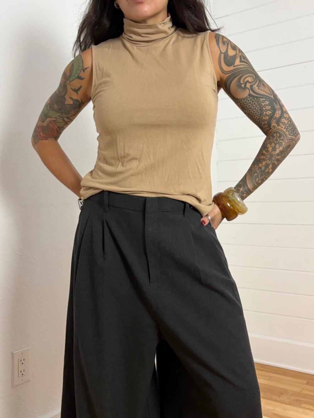 Hudson north sleeveless turtleneck